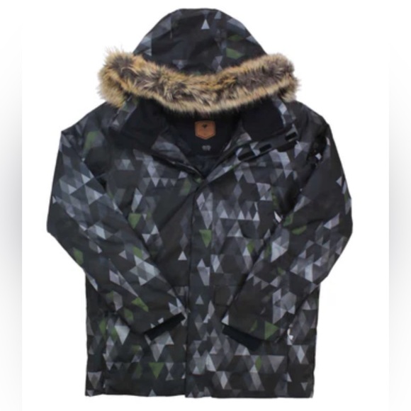 Obermeyer Men's Rideline Faux Fur Jacket size xxl - Picture 3 of 3